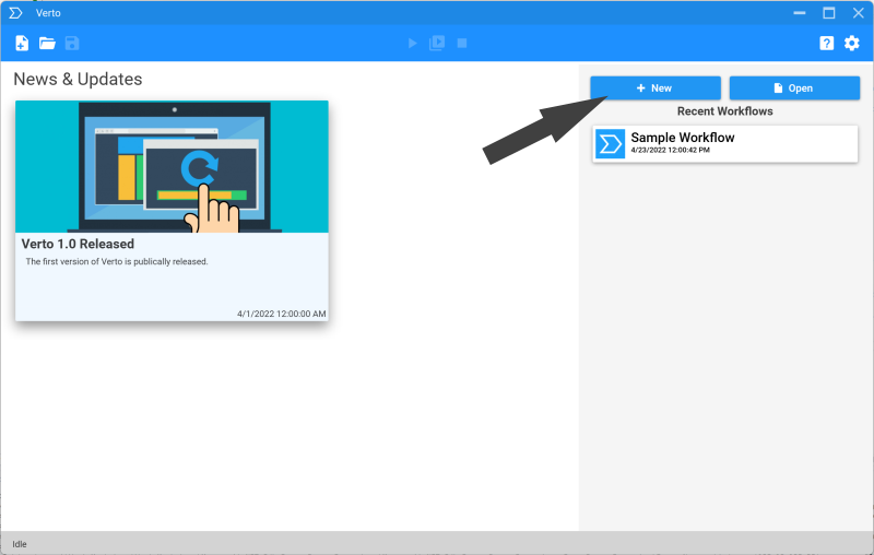 create workflow