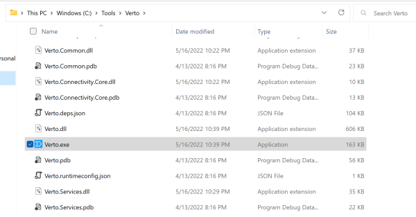 install directory